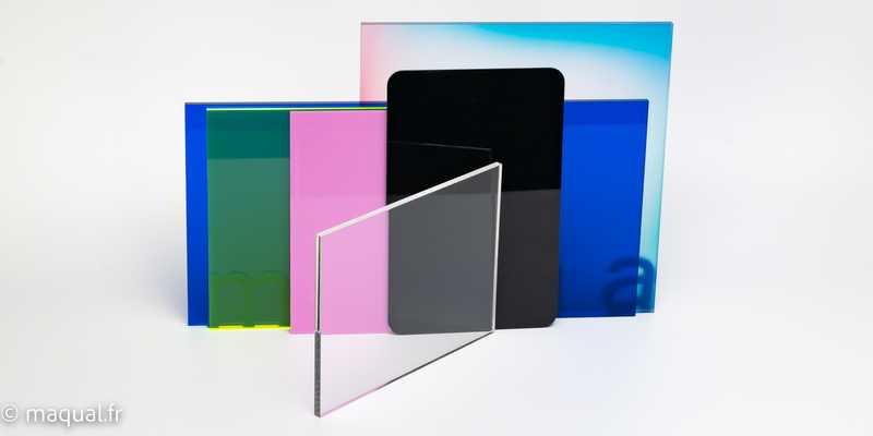 Plaque plexiglass : Une large gamme